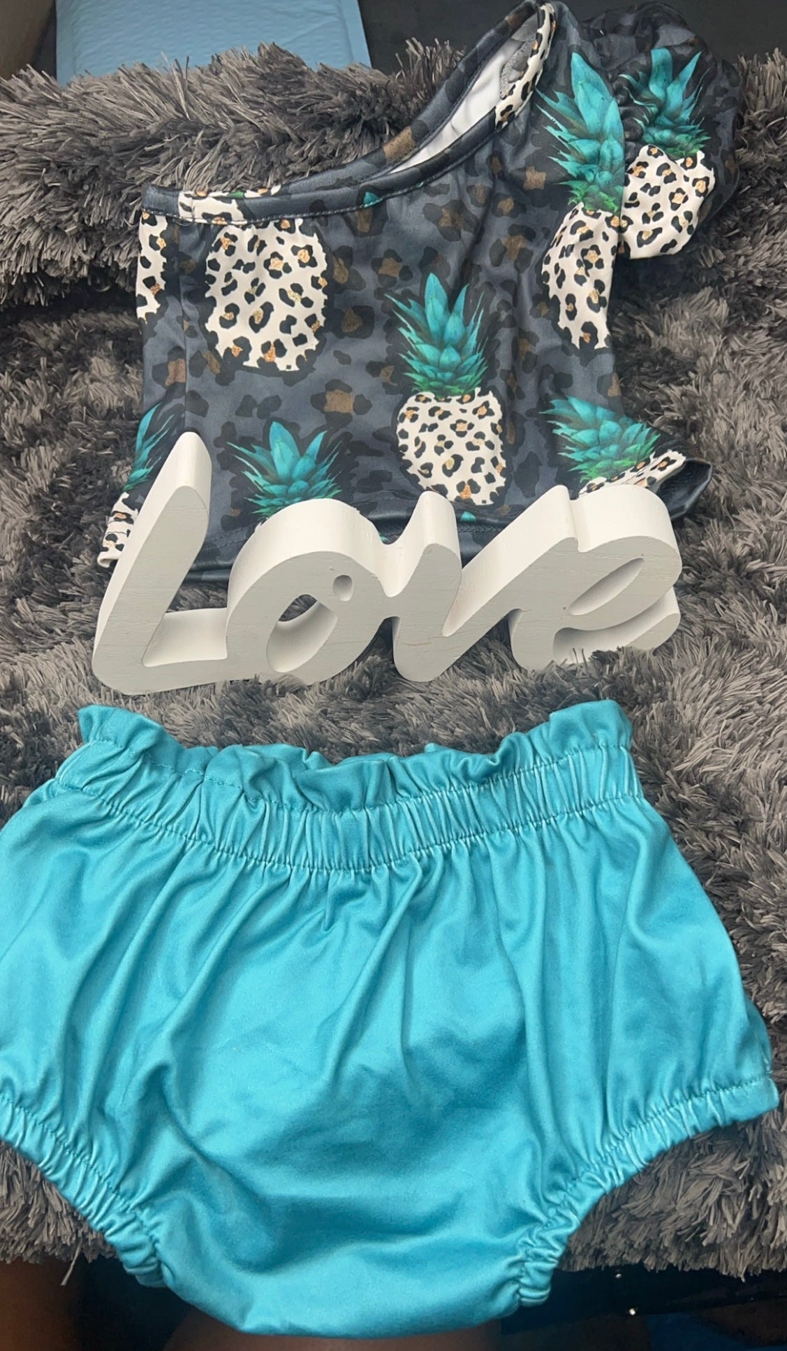 Blue Pineapple Set