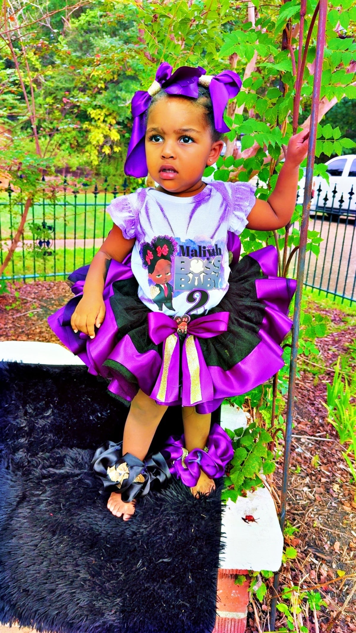Custom Birthday Tutu & Personalized Shirt Set