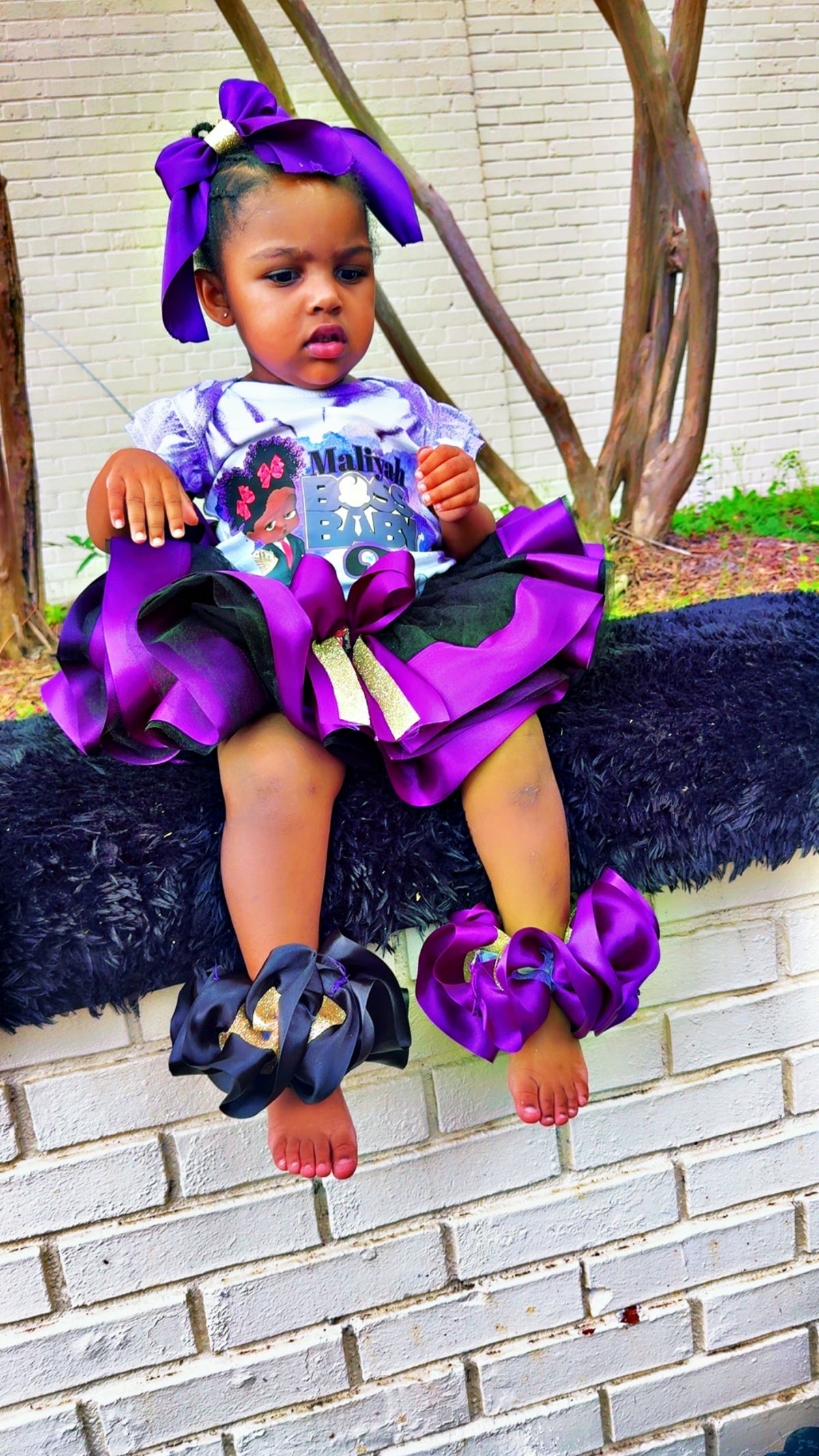 Custom Birthday Tutu & Personalized Shirt Set